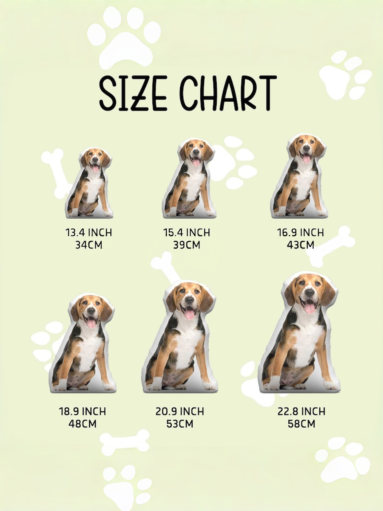 Personalized Pet Shaped Pillow